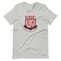 Image 1 of LOVE DC GOGO "UDC" Red/Black Logo Unisex Tee (see color options)