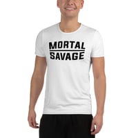 Image 2 of Mortal Savage Equals One - Athletic T-shirt