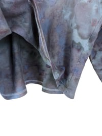 Image 4 of M 100% Cotton French Terry Sweatsuit Set in Dark Stormy Ice Dye