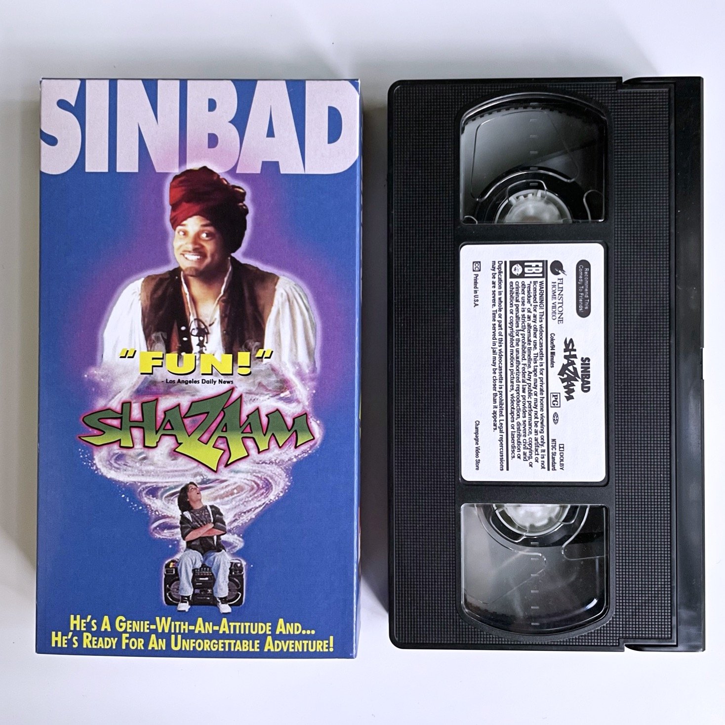 Shazaam VHS Tape | ChampagneVideo