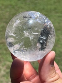 Image 2 of Clear Quartz Sphere #2538