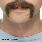 Image of The Handle Bar Mustache Coaster