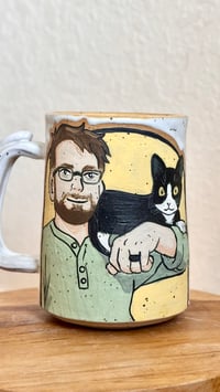 Image 3 of Custom Pet Portrait Mug 
