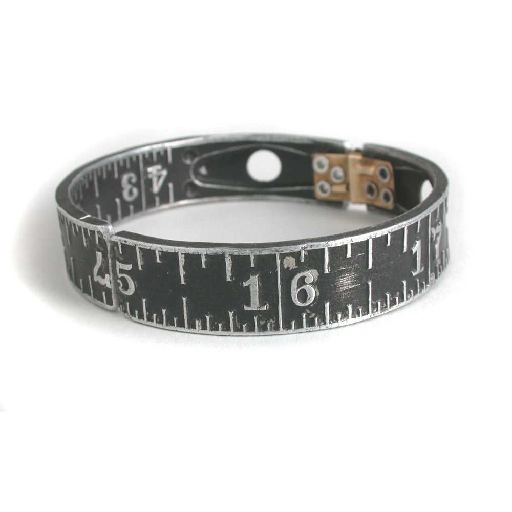 Image of black ruler bangle