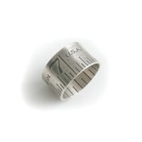 Image 1 of wide ruler ring