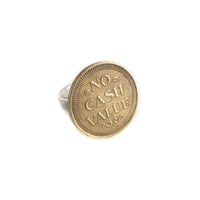 Image 1 of no cash value ring