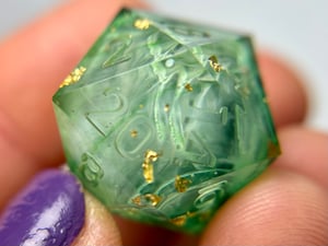 Image of Lucky Fields dice set (inked upon order) 