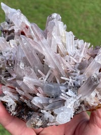 Image 2 of Specularite Quartz Points Cluster #1784