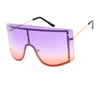 Trendy Rimless Oversize Glasses 
