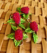 Image 3 of Raspberry Earrings