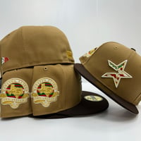 Image 3 of New Era 59Fifty Wheat Burntwood Astros