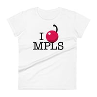 I [CHERRY] MPLS Fem Fit T-shirt (White)