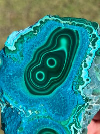 Image 5 of Malachite & Chrysocolla Polished Slab | Congo #3001