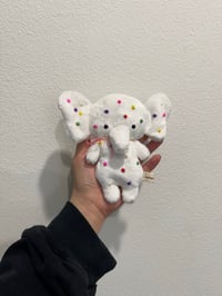 White Frosted Elephant Cookie
