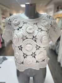 Image 2 of Rose Crochet Top