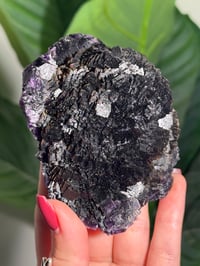 Image 6 of DEEP PURPLE DISCO BALL FLUORITE -CHINA-