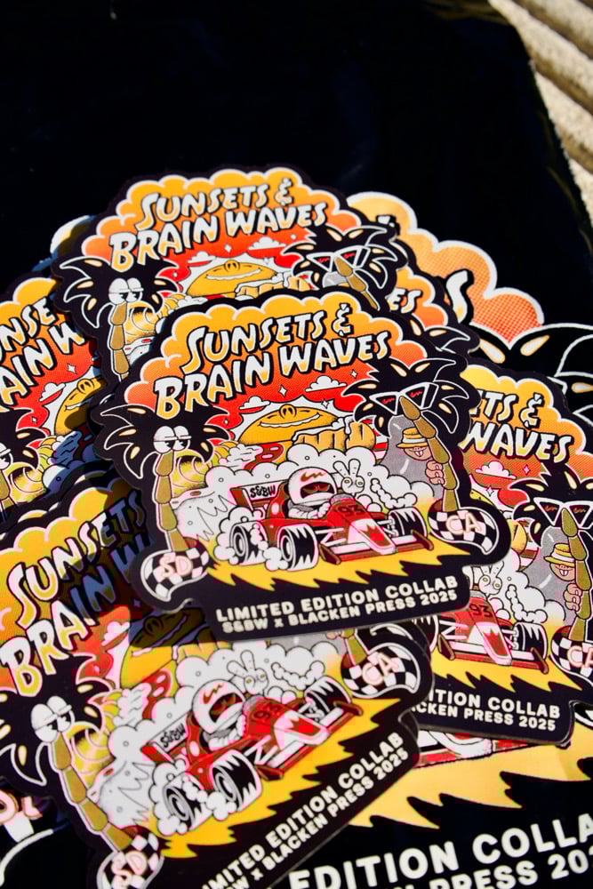 Image of THE GRAND PRIX MAGNET (free with shirt purchase)