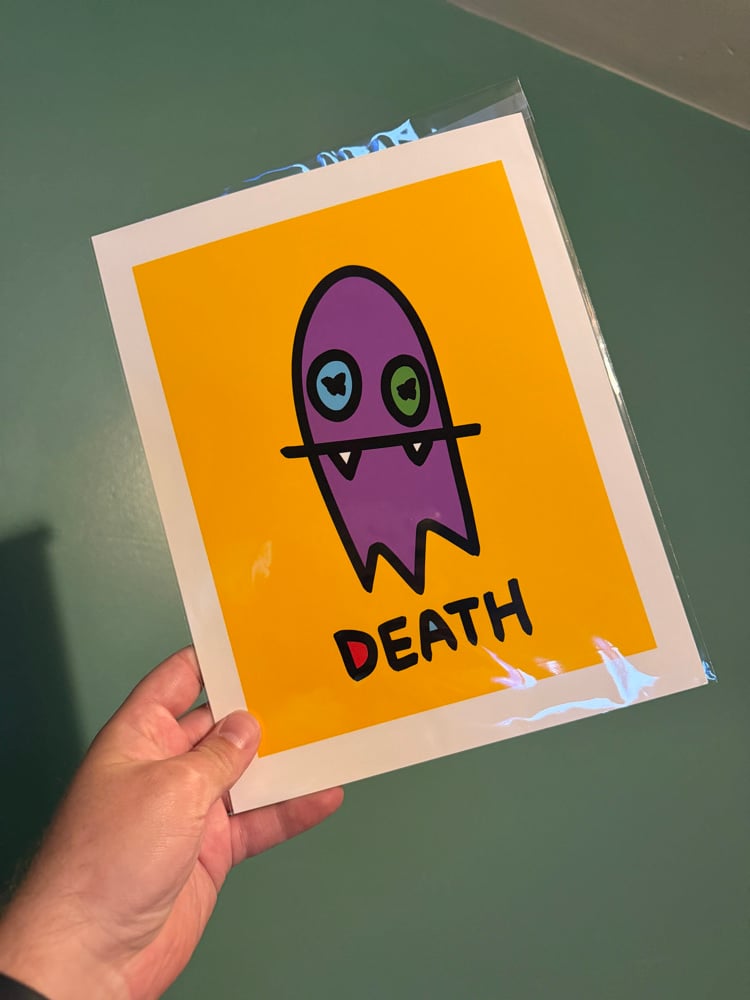 Image of Death - 8.5x11 Art Print