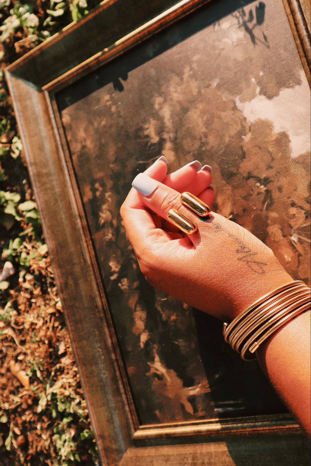 Image of Double Element Ring