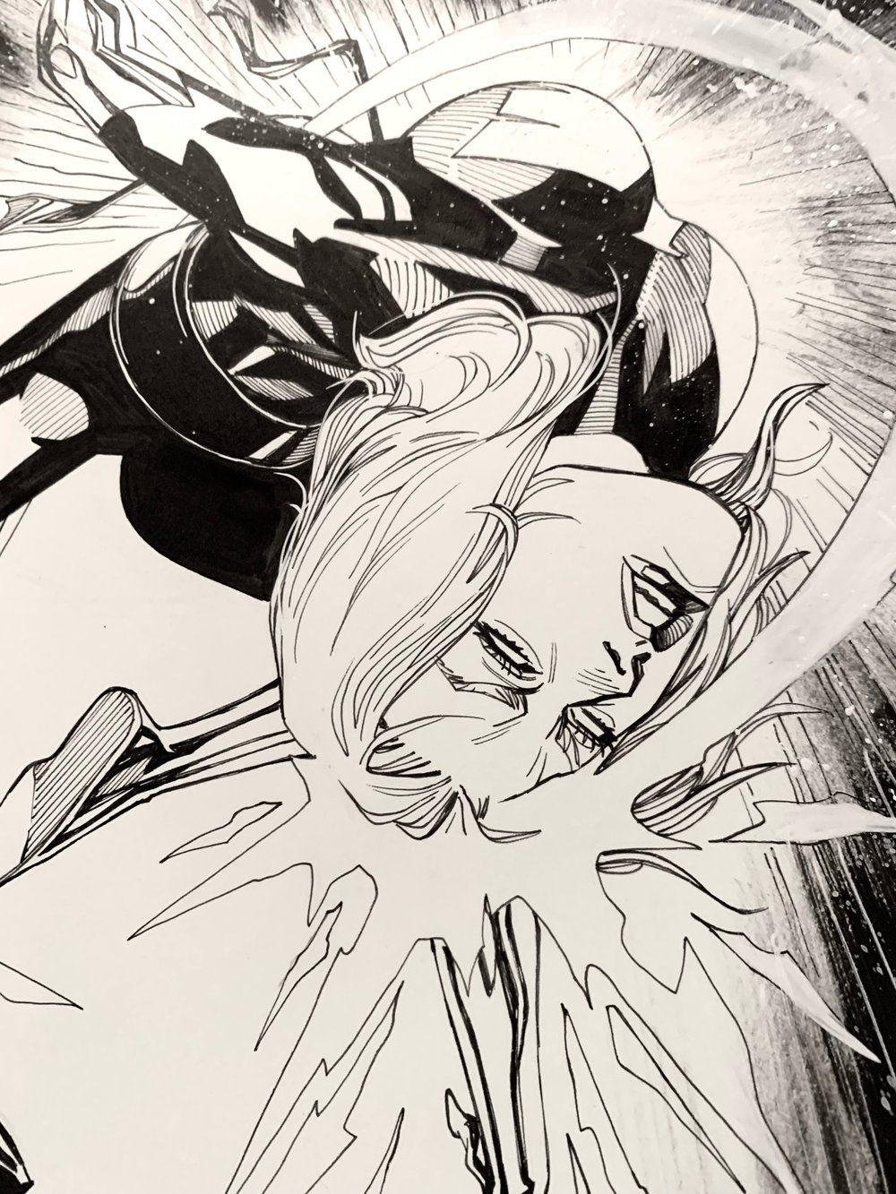 Image of JEAN GREY #04 :: page 09 original art