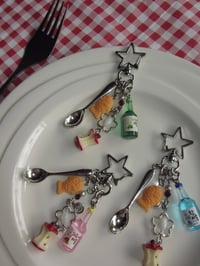 Image 1 of Girl Dinner Keychain