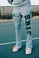 Image 4 of Turquoise Stacked Suit 