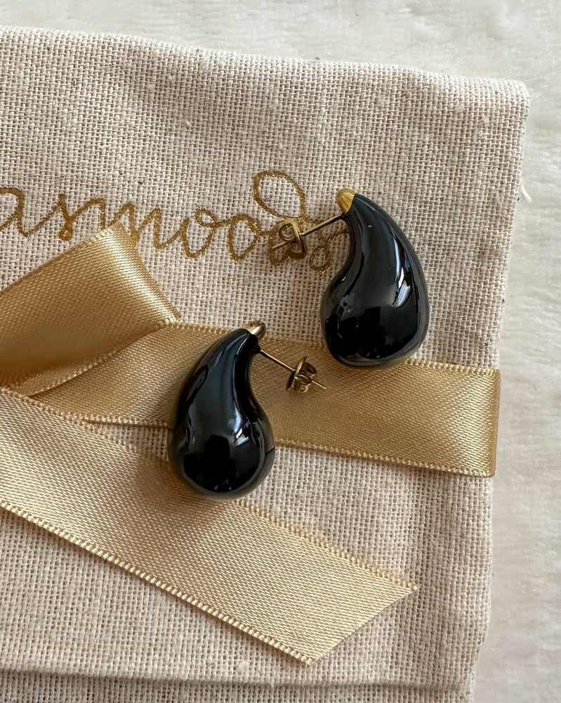 Image of ORECCHINI GOCCIA SMALTATI