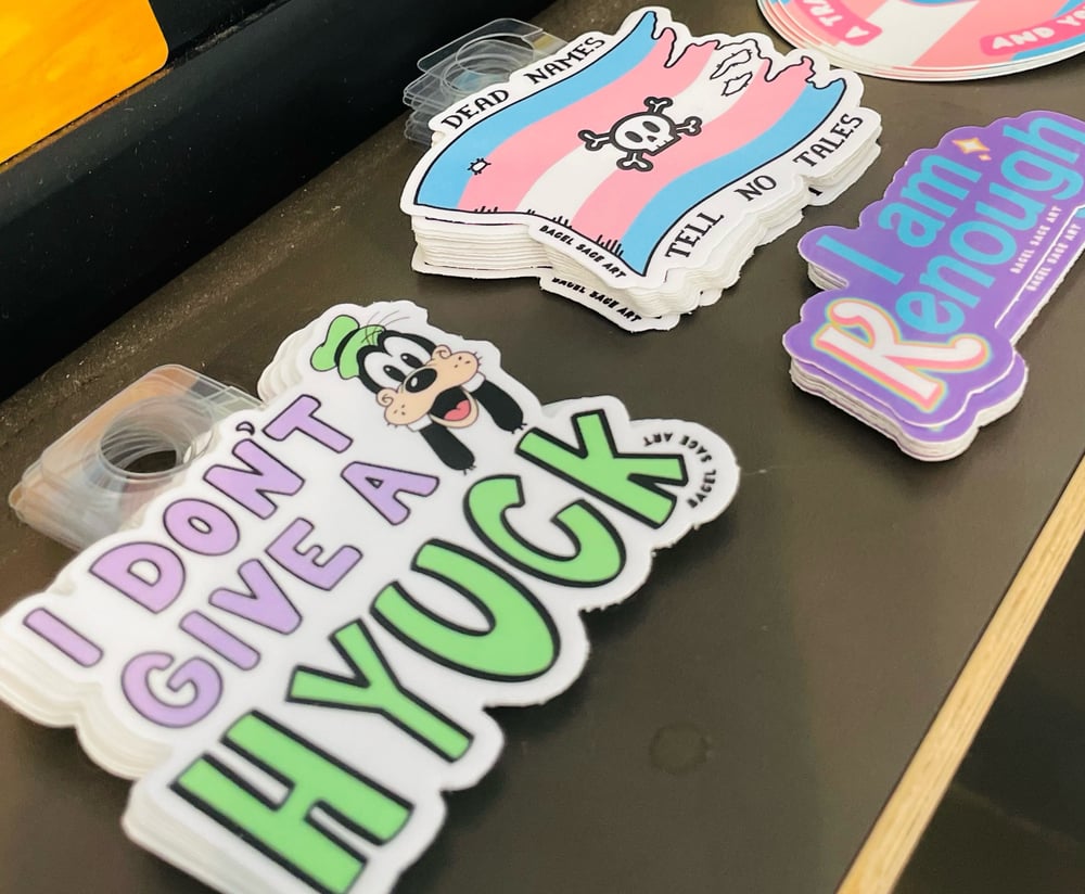 Image of HYUCK sticker