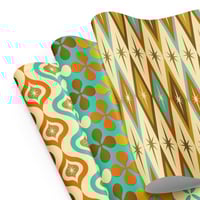 Starlite Lanes Wrapping Paper