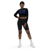 BOSSFITTED long-sleeve crop top