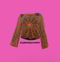 Image 1 of Spider Web Mesh Top