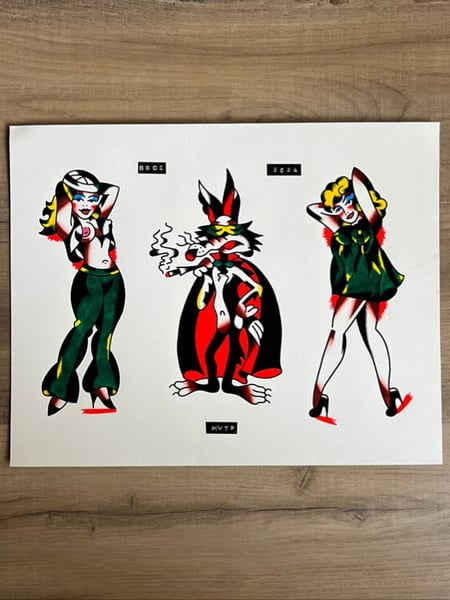 Image of Original Flash Sheet 4