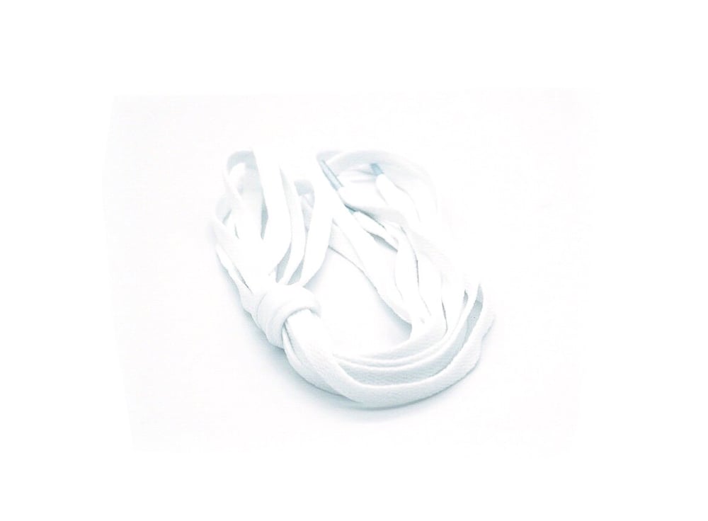 Image of White Flat Laces
