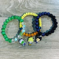 Image 5 of Dragon Ball Z Charmed Bracelets