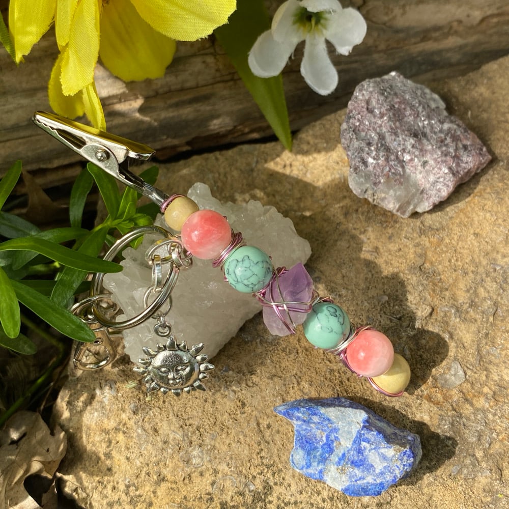 Image of mermaid cove clip keychain