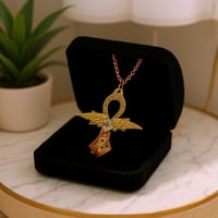 Image 2 of Ankh Piece with Wings