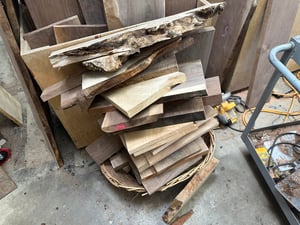 Figured shorts, shorts, and by the pound wood