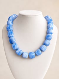 The Poppy Necklace In Blue 