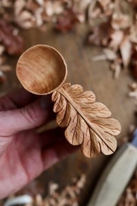 Image 3 of Oak Leaf~   Coffee Scoop 