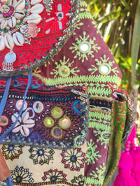 Image 6 of Skiathos back pack bag - lime green