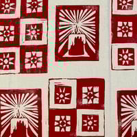 Image 2 of Patchwork Candle Tea Towel