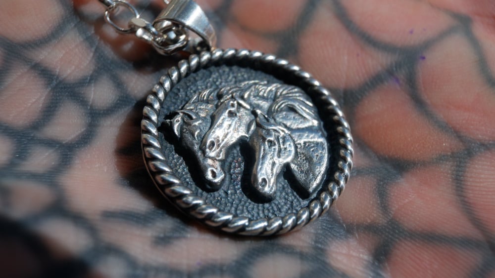 Image of Pharaoh’s horses pendant