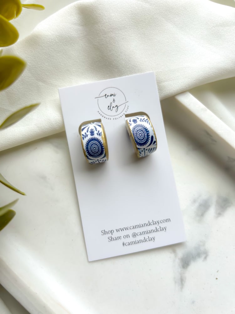 Azul Mini Hoops