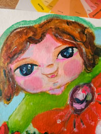 Image 5 of Field of flowers - original painting