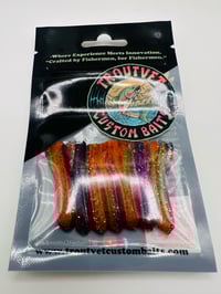 Orange Gold J Bug Mini Jig 7 pcs