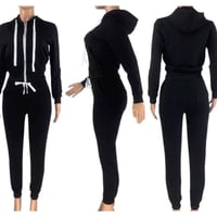 Image 3 of “Cozy up” Zip-up Sweatsuit