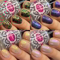 Image 2 of Glisten & Glow Birthday Toppers Duo