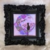 ‘Batty Cat’ Framed Print
