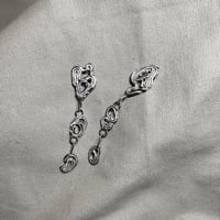 Image 4 of One of a Kind Rockpool Earrings 