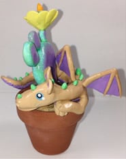 Image of Purple Prickly Pear Cactus (Candy Wrapper)